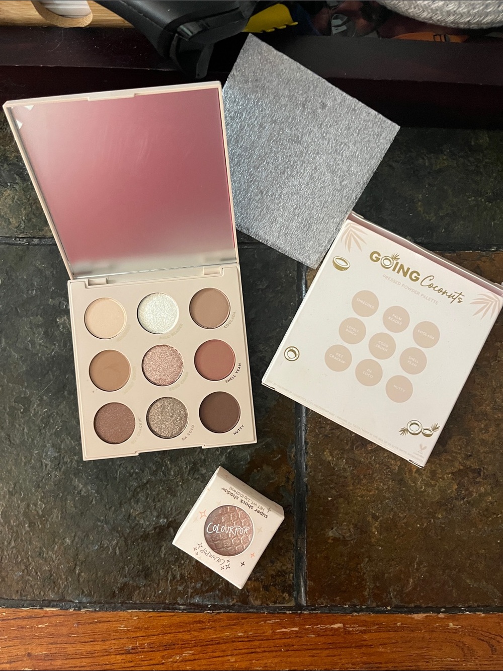 ColourPop ‘Going Coconuts’ Eyeshadow Palette + Super Shock